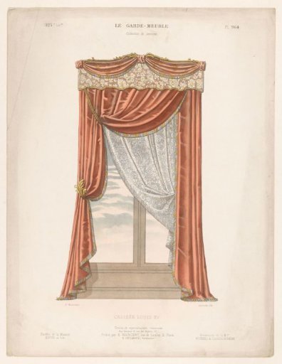 Window with curtains