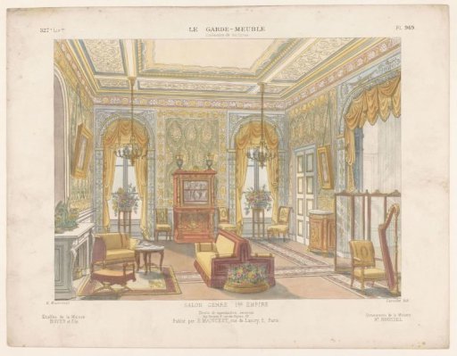 Window with curtains