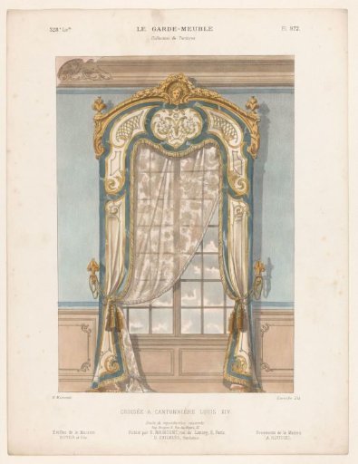 Window with curtains