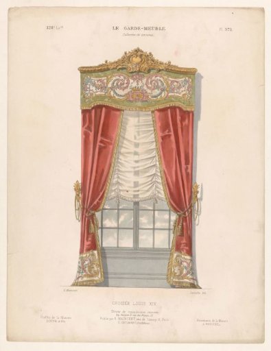 Window with curtains