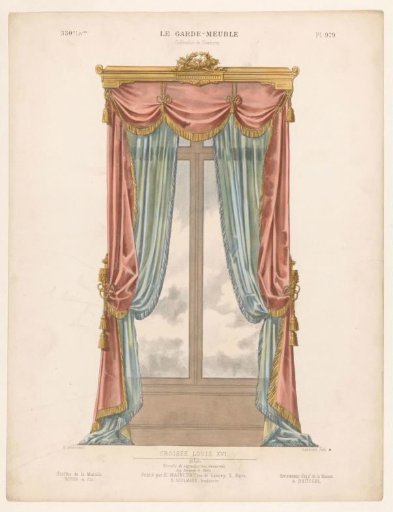Window with curtains