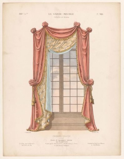 Window with Curtains