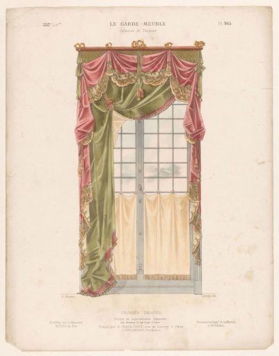 Window with Curtains