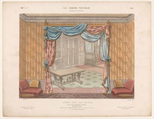 Passage with Curtains