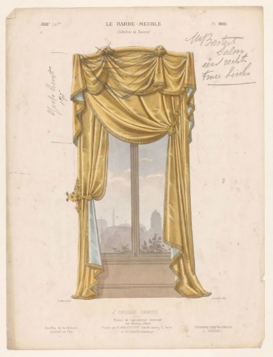 Window with Curtains