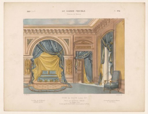 Interior of a salon