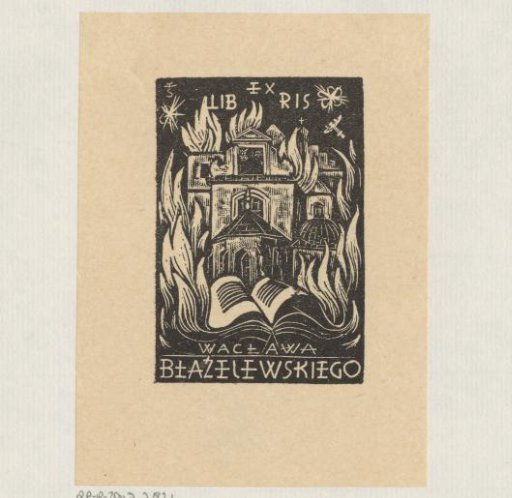 Ex libris of Wacław Błażejewski