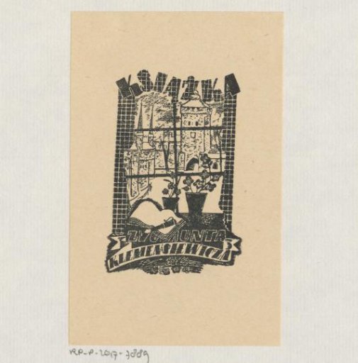 Ex libris of Zygmunt Klemensiewicz