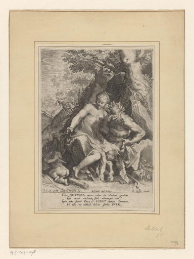 Nymph on the Knee of a Satyr