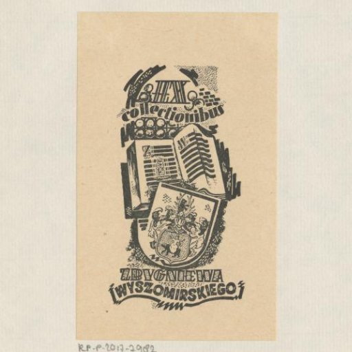 Ex libris of Zbygniew Wyszomirski