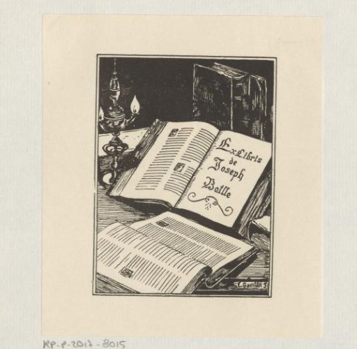 Ex libris of Josep Batlle