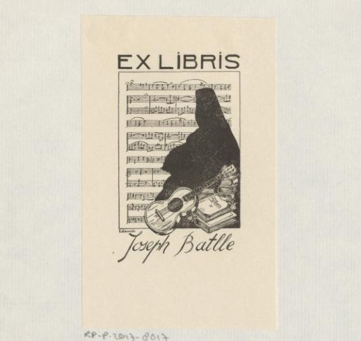 Ex libris of Josep Batlle