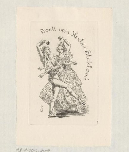 Ex libris of Herber Blokland