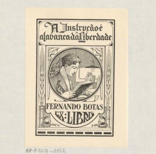 Ex libris of Fernando Botas