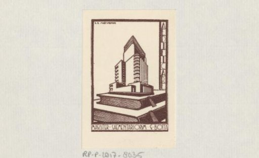 Ex libris of G. Botta
