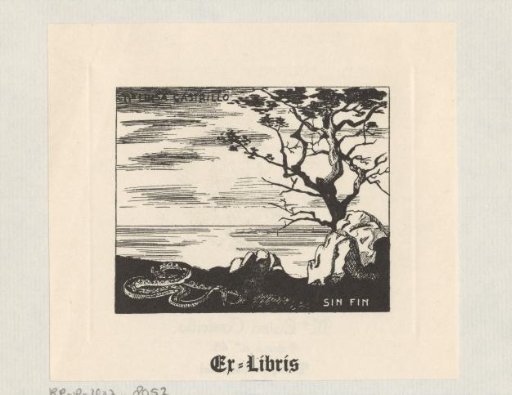 Ex libris of Luisa Castrillo
