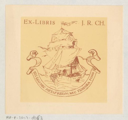 Ex Libris of José Rodriguez Chaves