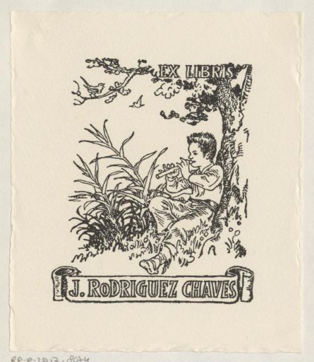 Ex Libris of José Rodríguez Chaves