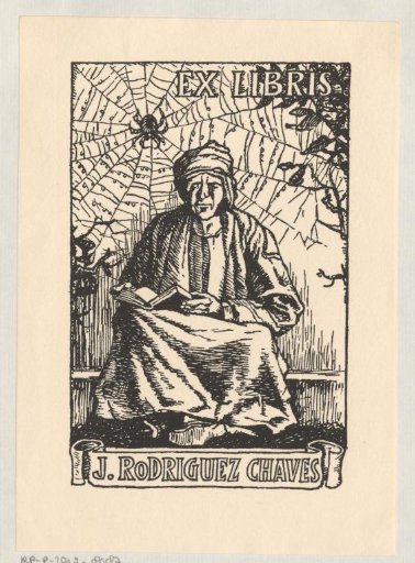 Ex libris of José Rodríguez Chaves