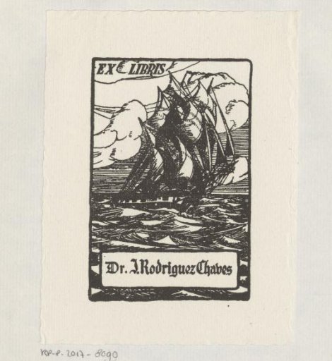Ex libris of José Rodríguez Chaves