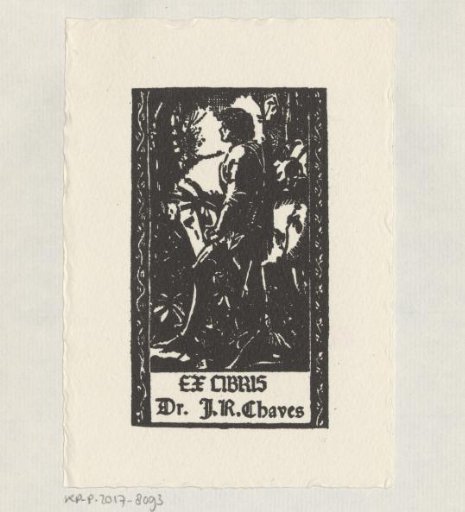 Ex libris of José Rodríguez Chaves