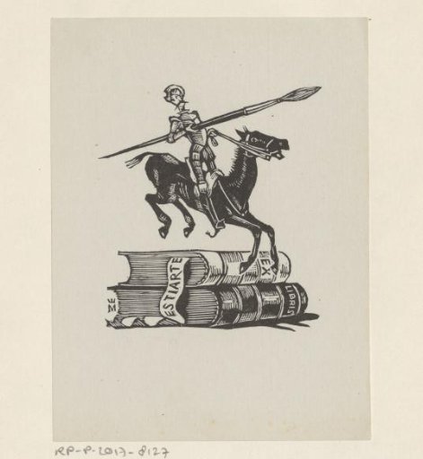 Ex libris of Joan Estiarte