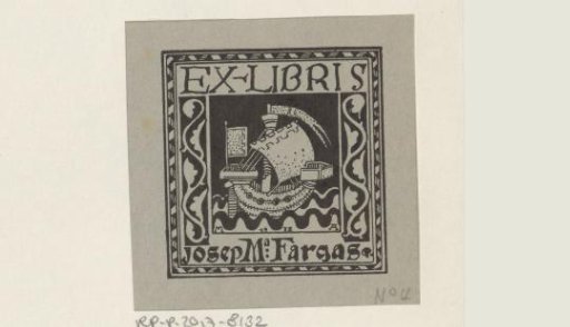 Ex libris of Josep Maria Fargas