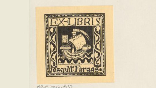 Ex libris of Josep Maria Fargas