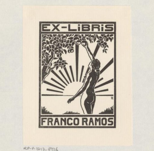 Ex libris of Franco Ramos