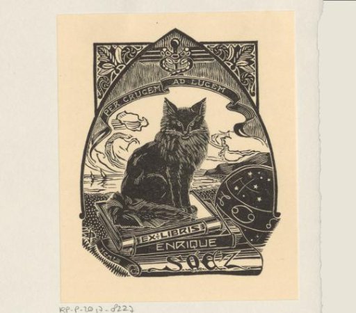 Ex libris of Enrique Saez