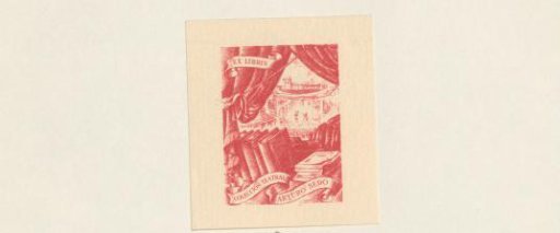 Ex libris of Juan Arturo Sedó