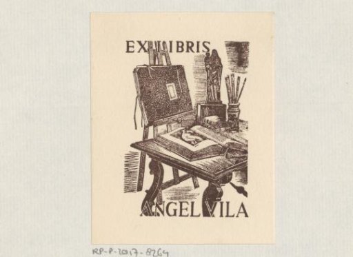 Ex libris of Angel Vila