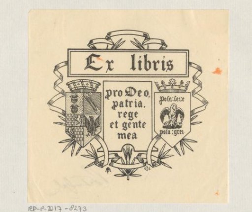 Ex libris of unknown