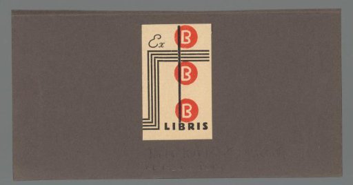 Ex libris of Petr Bezruc