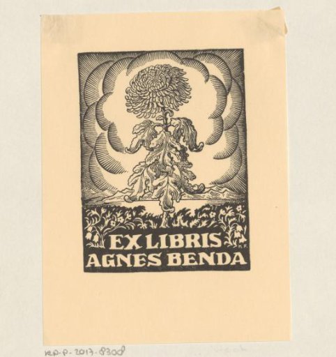 Ex Libris of Agnes Benda