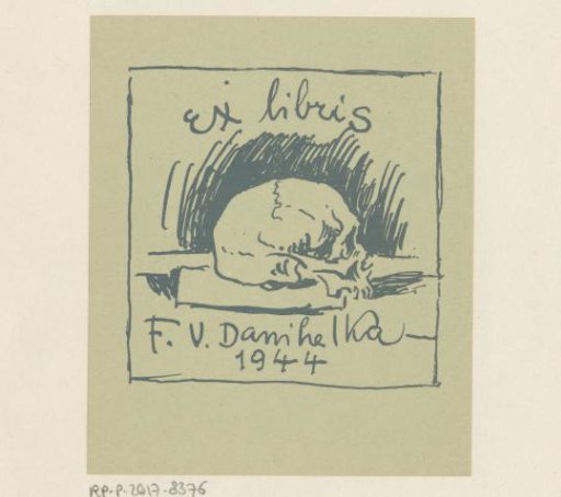 Ex libris of František Vincenc Damihelka