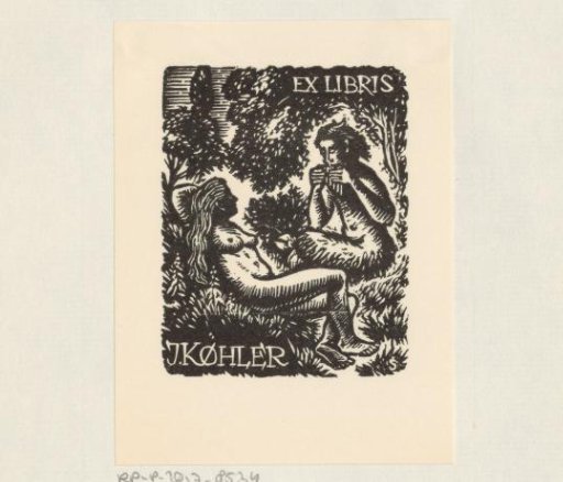 Ex libris of Johnny Køhler
