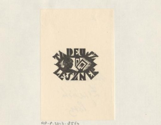 Ex libris of Tadeusz Leszner
