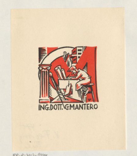 Ex libris of Gianni Mantero