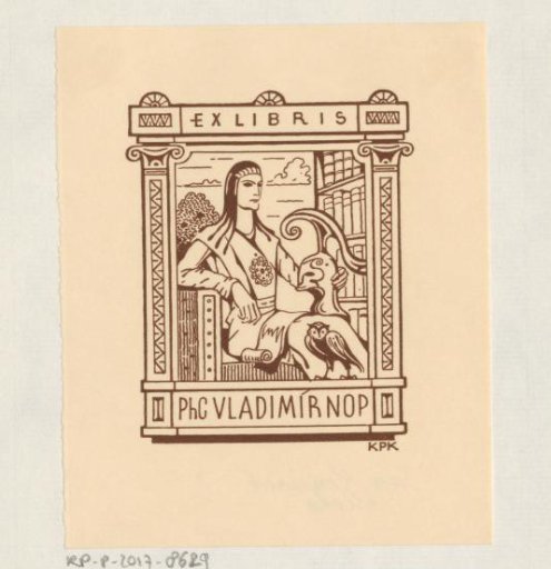 Ex libris of Vladimír Nop
