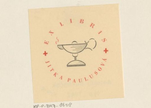 Ex libris of Jitka Paulusová