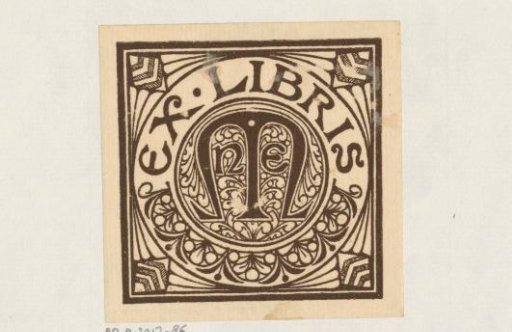 Ex libris of A.M. Muntendam