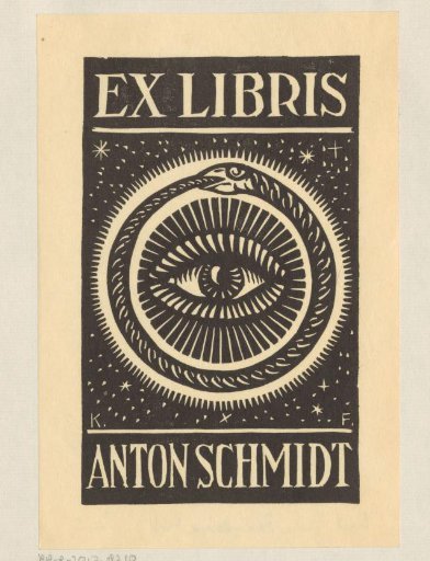 Ex libris of Anton Schmidt