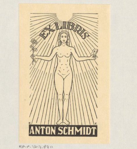 Ex libris of Anton Schmidt