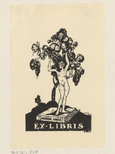 Ex libris of Gréte Schmidl