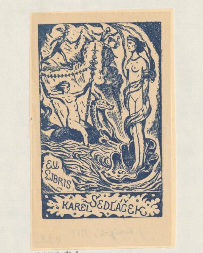 Ex libris of Karel Sedláček
