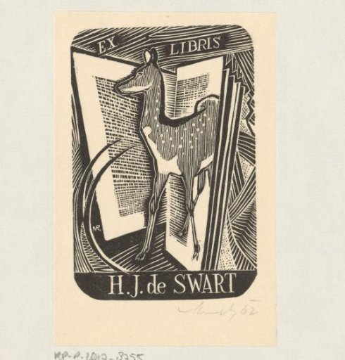 Ex libris of Henk de Swart