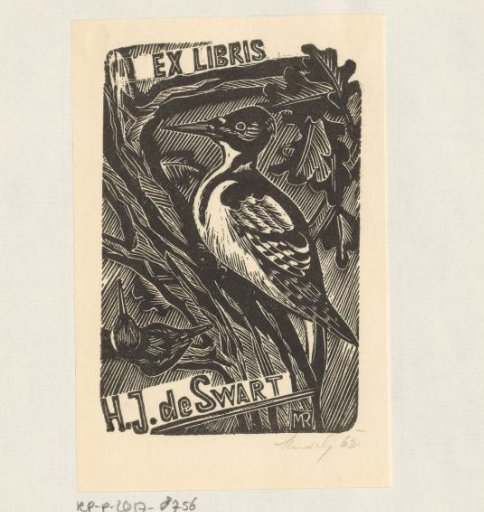 Ex libris of Henk de Swart