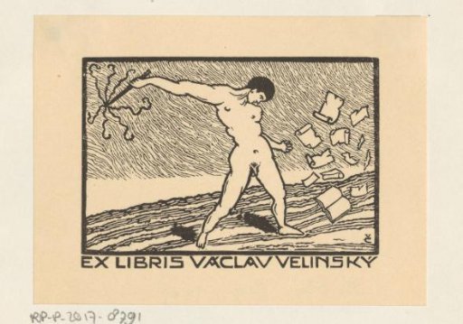 Ex libris of Václav Velinský