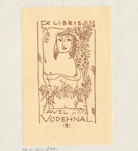 Ex libris of Pavel Vodehnal